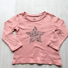 ❣️美品baby GAP 長袖 Tシャツ ピンク 春秋冬 100cm 保育園