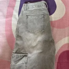 SHEINレディース カーゴデニムパンツ