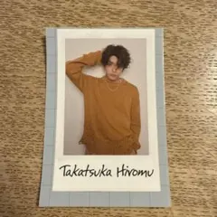 INI 2nd 写真集 タワレコステッカー　髙塚大夢