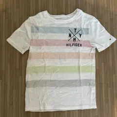 TOMMY HILFIGER キッズストライプ Tシャツ M