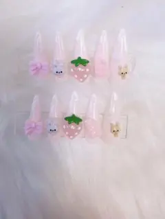 ♡【◯ 様専用】ネイルチップ ハンドメイド 概念 衣装 - メルカリ
