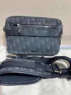 【中古】ディオール サファリ メッセンジャーバッグ オブリーク