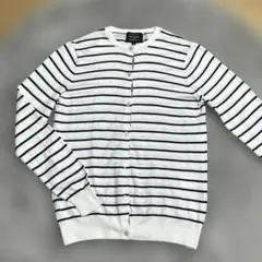 green label relaxing リバティ前たてカーディガン M
