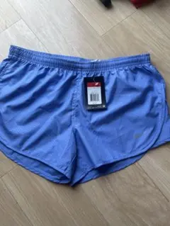 Nike ブルー ショートパンツ　レディース　ランニングパンツ