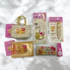 日焼けキティ　ダイソー　セリア　5点セット　新品　ハローキティ