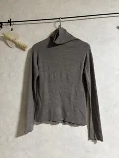 マーガレットハウエル×ジョンスメドレー リブタートルネックニット