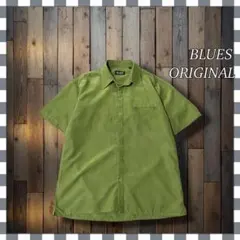 BLUES ORIGINAL ポリノジック無地半袖シャツLのサムネイル