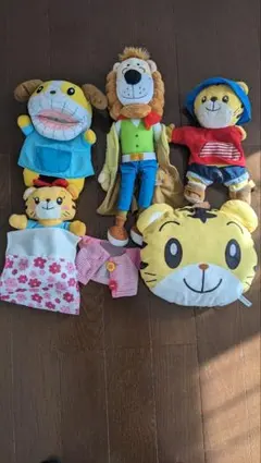 しまじろう ぬいぐるみ 衣装付き 5セット