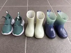 Nike スニーカーと子供長靴セット　バズライトイヤ、プティマイン