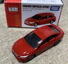中古品⭐︎スバル インプレッサ スポーツ　ピュアレッド　非売品のサムネイル