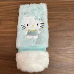 ハローキティ ポーチ ミントグリーンペンケース