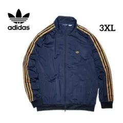 アディダス 3XL ベッケンバウアー トラック ジャージ ジャケット ネイビー