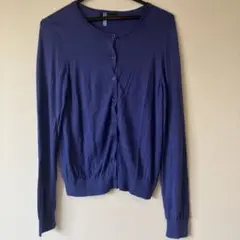 Reflect リフレクト カーディガン ニット ブルー サイズ11