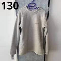 モンベル 130cm キッズ クリマプラス100 ライトスウェット トレーナー