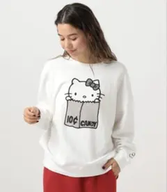 【HELLO KITTY×BAYFLOW】スウェットプルオーバー