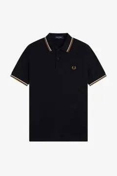 FRED PERRY ポロシャツ ブラック XLサイズのサムネイル
