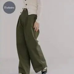 美品 別注 SHIOTA URBAN RESEARCH ワイドチノパンツ 36