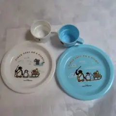 美品 Pingu 陶器製モーニングプレート ピンガ 日本製皿 レア - メルカリ