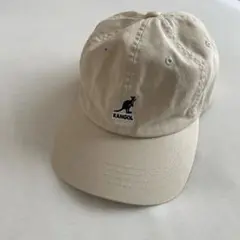 カンゴール　KANGOL キャップ　ベージュ washed baseball