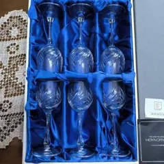 HOYA CRYSTAL ワイングラス 6個セット