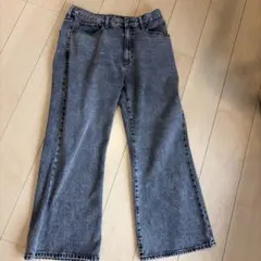 WEGO デニムパンツ ブラック ケミカルウォッシュ Mのサムネイル