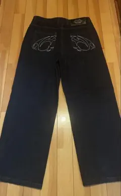DAVRIL BLUE ORNAMENT PANT Sサイズ