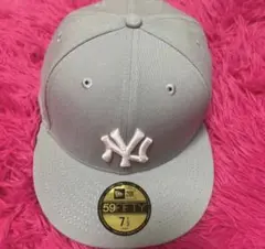 ニューヨーク・ヤンキース 59FIFTY グレーキャップ 7 1/2