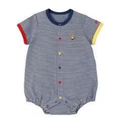 ミキハウス　ホットビスケッツ　70 水通しのみ　ロンパース