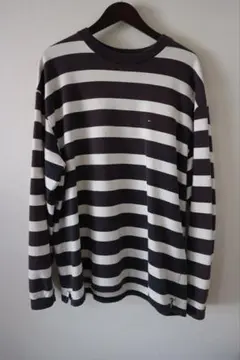 Tommy Hilfiger ストライプ 長袖Tシャツ サイズ L