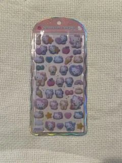【正規品】新品未開封　コットンパフィー　ハローキティ