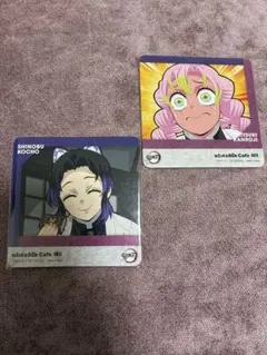 鬼滅の刃　カフェ　コースター　蜜璃　しのぶ