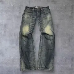 00s【archive】grunge denim pants/Y2K/opium