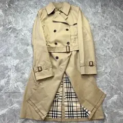 極美品♡バーバリーロンドン　トレンチコート　ベルト　ライナー　ハニーベージュ　L
