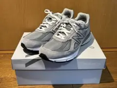 ニューバランス 990v4 U990GR4 グレー 28.0 箱付き 極美品