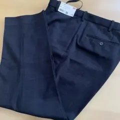 新品未使用　秋冬❤️UNIQLO スマートアンクルパンツ XL ネイビー