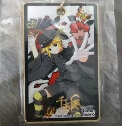 鏡音レン 木札風キーホルダー 千本桜 2022　京まふ　グッズ