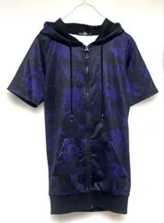 NieR clothing ニーア パーカー ミニワンピース y2k半袖 黒 紫