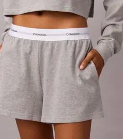 カルバン・クライン　ショートパンツ - Logo Cotton Jersey