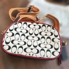 【使用少】コーチ×キース・ヘリング　ショルダーバッグ　ミッキー　ディズニー