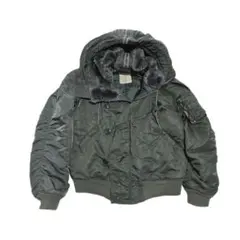 80s 米軍実物 ALPHA N-2B フライトジャケット M 80s ALPHA 86年支給品 米軍実品 n2b フライトジャケット USA製