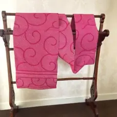 名古屋帯 ピンク色 アンティーク好きな方へ お着物