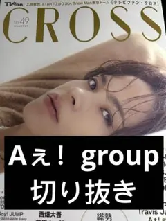 TV fanCROSS vol.49 切り抜き Aぇ！group