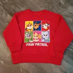 PAW PATROL トレーナー 90cm 赤