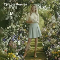 Cynthia Rowley フレアスカート 白のサムネイル