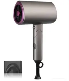 ドライヤー ヘアドライヤー 大風量 速乾 折り畳み マイナスイオン グレー