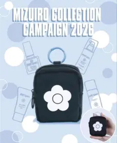 MARY QUANT ノベルティミニポーチ フラワーロゴ