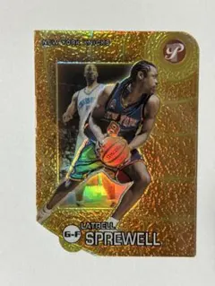 Latrell Sprewell gold refractor /99