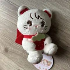 mikko illustrations いちごマスコットぬいぐるみ ムース