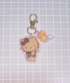 日焼けキティ　キーホルダー