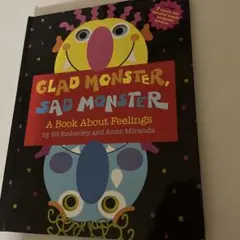 洋書 Glad Monster, Sad Monster 絵本